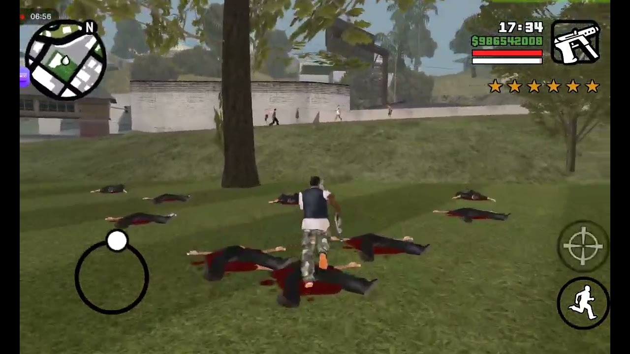 GTA San Andreas Mobile - Police Los Santos + Six Star Escape 4