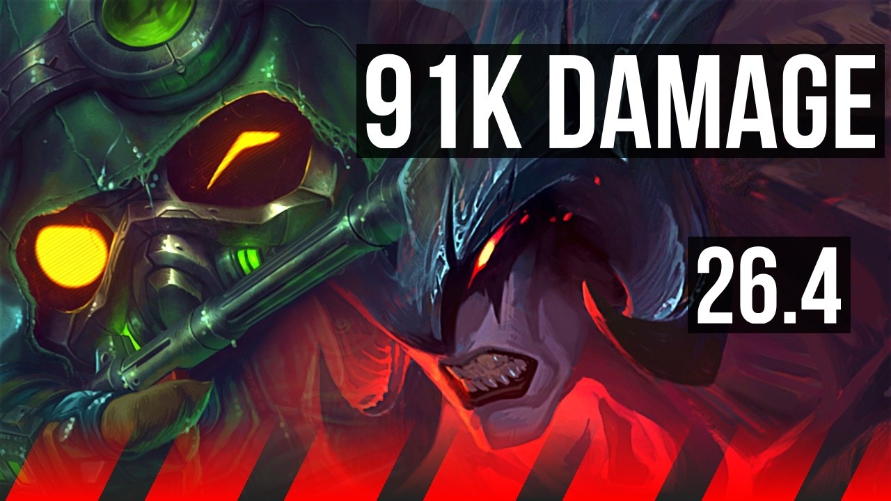 TEEMO vs AATROX (TOP) | 91K damage, 10k gold comeback | KR Diamond | 26.4
