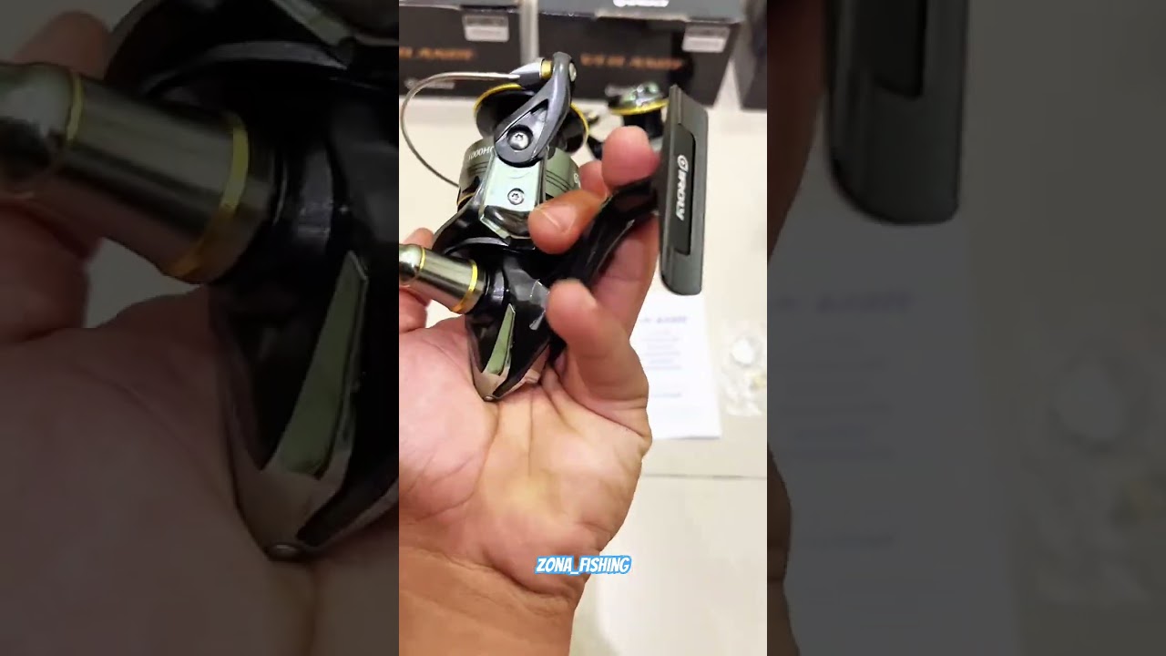 REEL IROLY VEILANCE SW HG BRASS GEAR. #zona_fishing #iroly