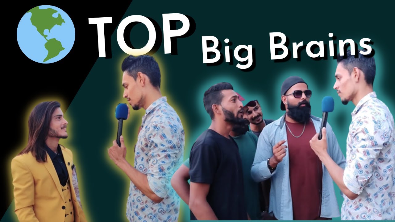 Top Big Brains |Funny Public Interview|