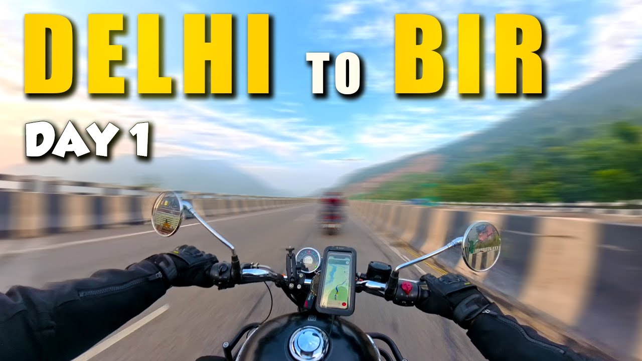DELHI TO BIR | Bungee Tut Gayi | 550 kms in 1 Day | Himachal on Bike EP1 | #meteor350 #himachal