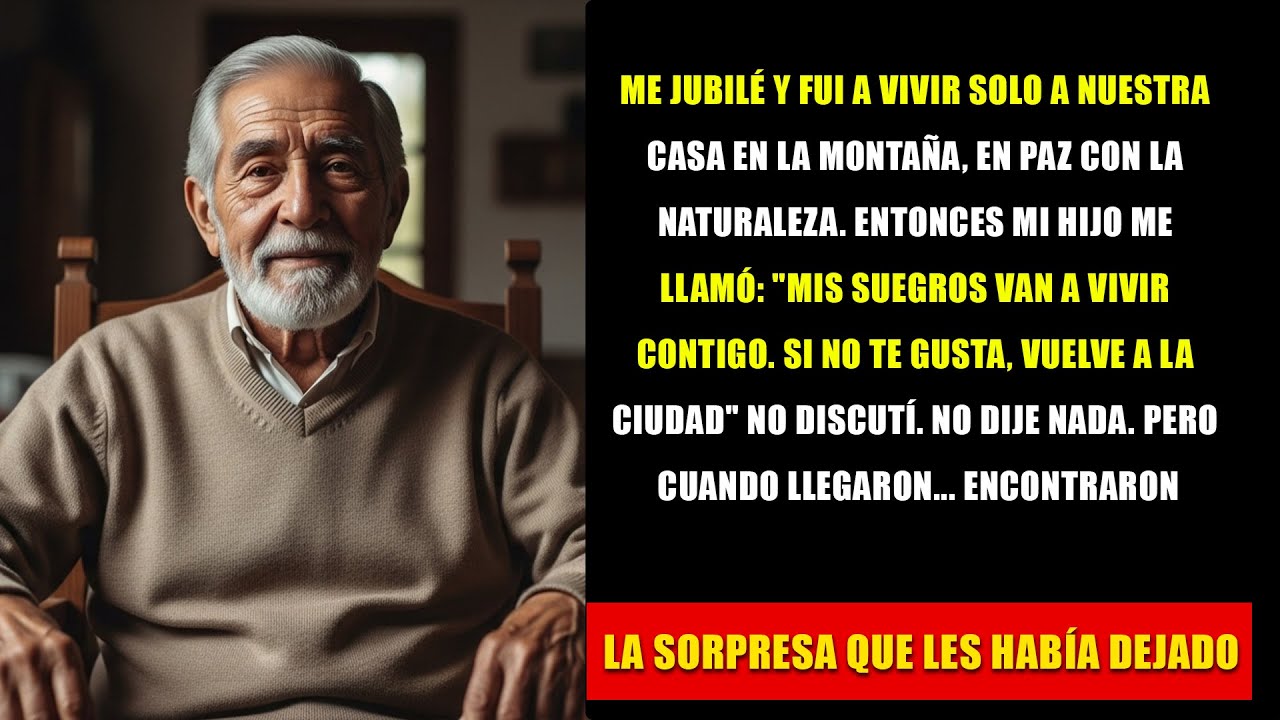 Mi hijo quería traer a sus suegros a mi casa en la montaña, así que preparé una “sorpresa”…