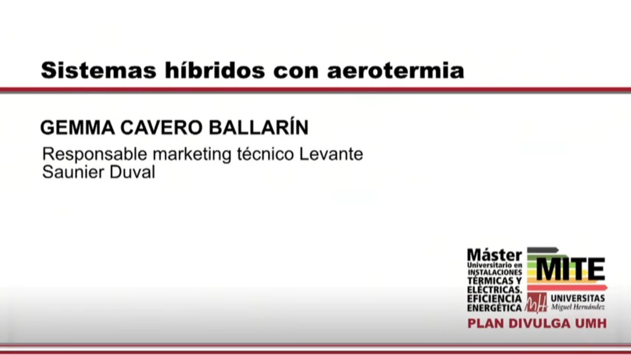 Sistemas Híbridos con aerotermia