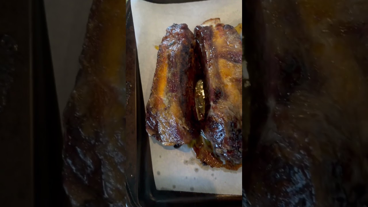 Beef Back Ribs with Hot Sauce 