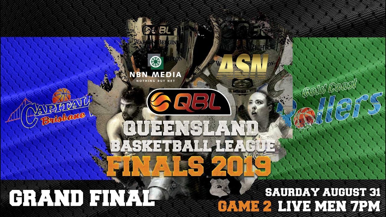 Men's #QBL19 Grand Final Game 2: Gold Coast Rollers at Brisbane Capitals