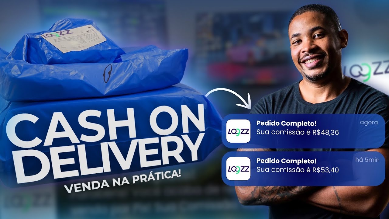 LOGZZ: Cash on Delivery VENDA NA PR&Aacute;TICA | X1 no WhatsApp