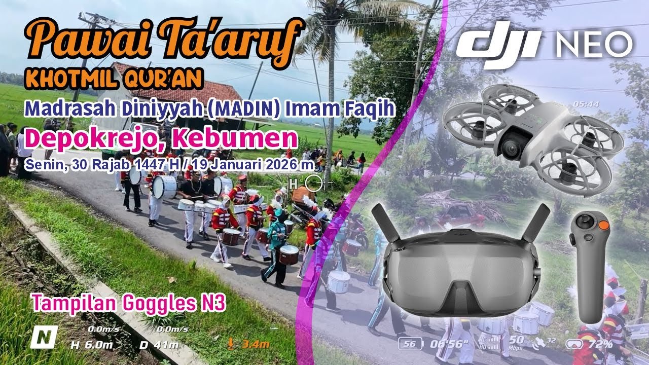 View Goggles N3 || Pawai Ta'aruf Khotmil Qur'an Madrasah Diniyyah, Imam Faqih Depokrejo, Kebumen