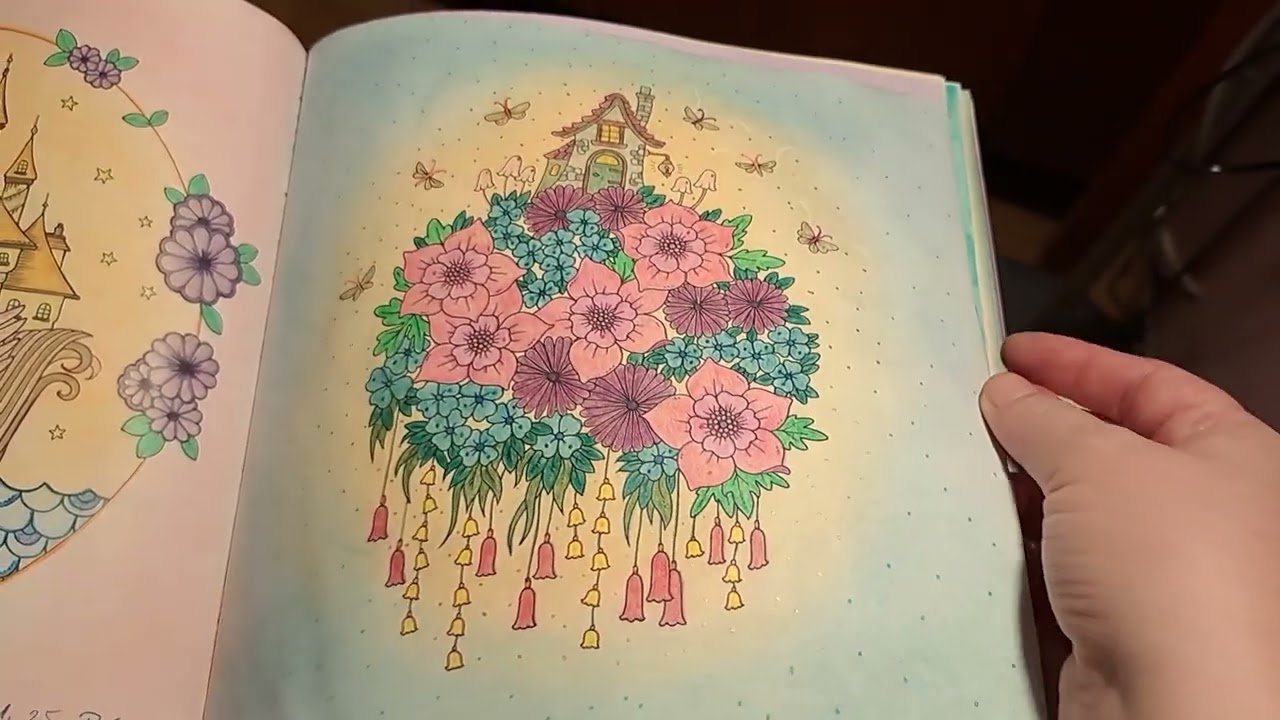 Magical Worlds:Johanna Basford completed book