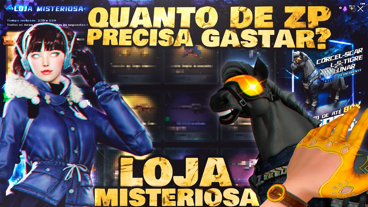 A LOJA MISTERIOSA VOLTOU 💥 AGORA VOCÊ PODE TER UM CAVALO NO CROSSFIRE 🤣