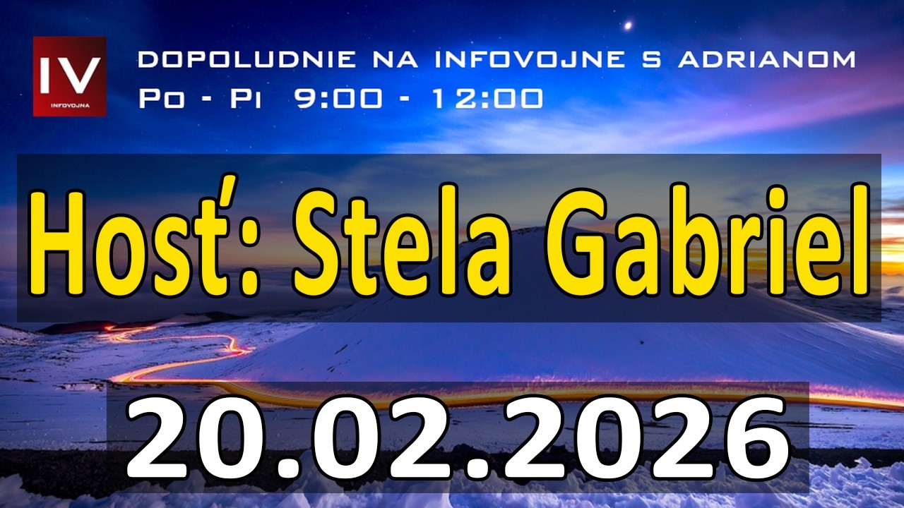 Dopoludnie na InfoVojne s Adrianom 20.02.2026