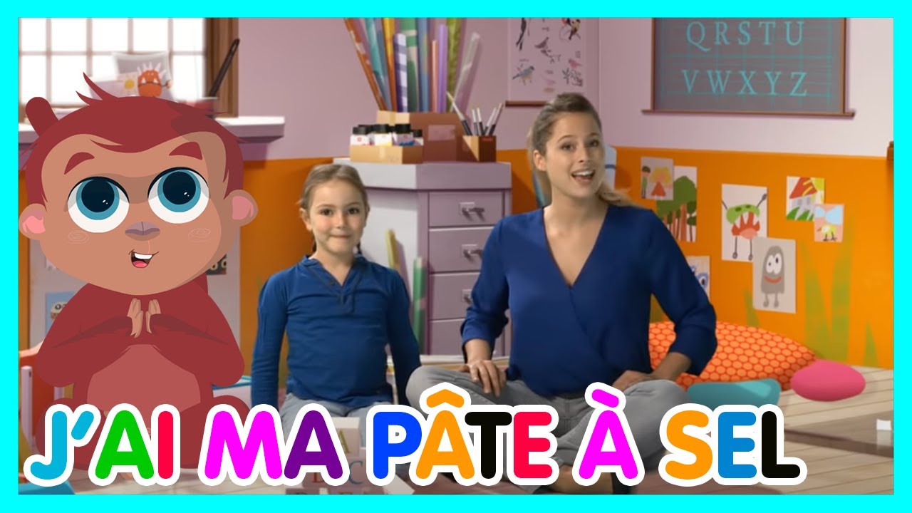 😍J'ai ma pâte à sel - Les Amis de Boubi - Comptine à gestes avec paroles (Karaoké)