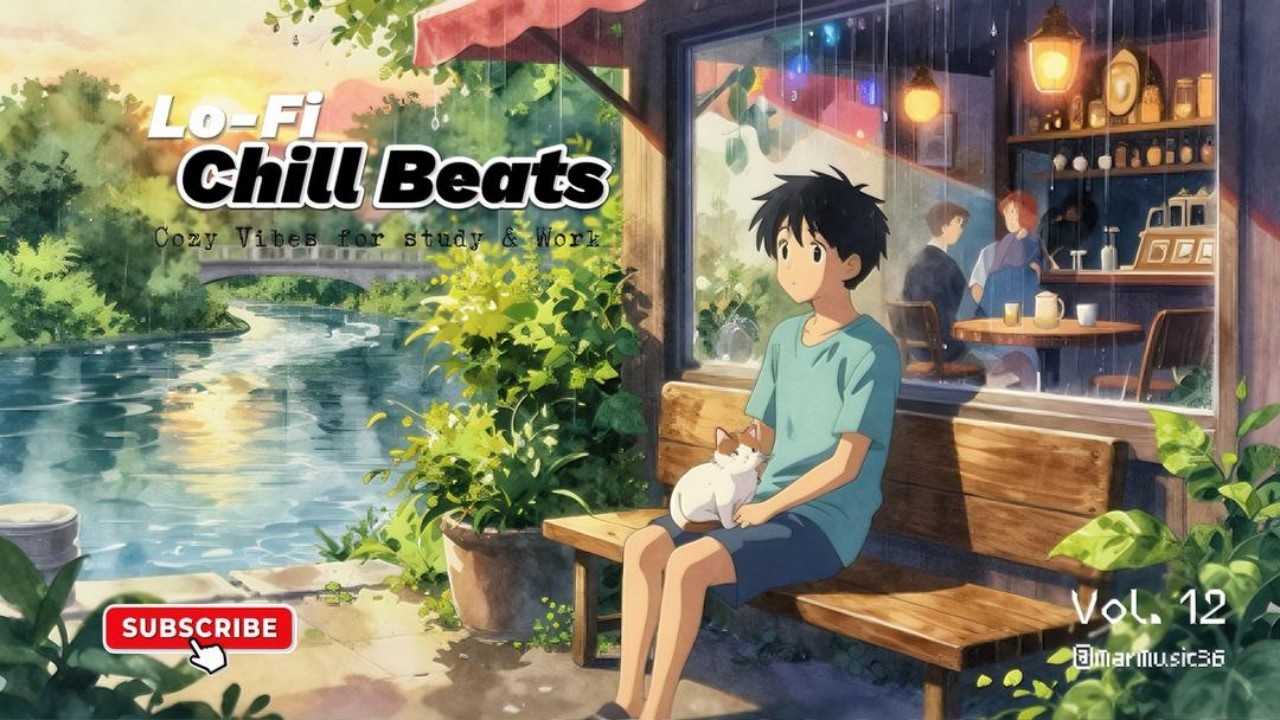 🌙 Lo-Fi Chill Beats | Cozy Vibes for Study & Work : Vol 12 ‪@MarsMusic36‬ 🌟