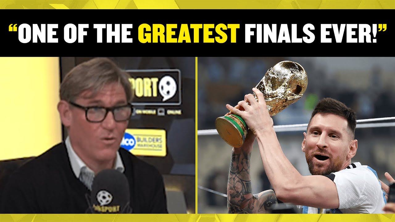 Simon Jordan and Martin Keown REACT to Lionel Messi and Argentina WINNING the 2022 FIFA World Cup 🔥