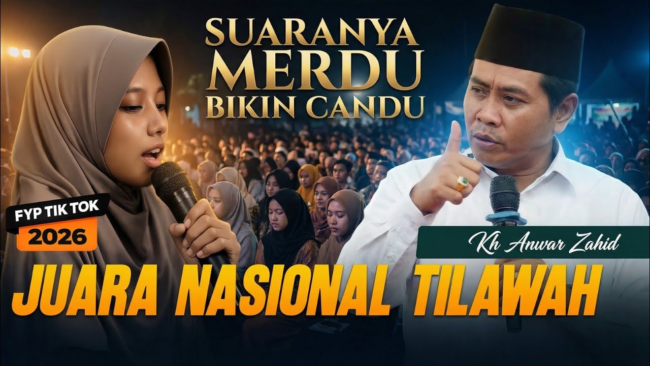MASYAALAH ,, SUARA MERDU NAJIHA JUARA NASIONAL BIKIN MERINDING ABAH ANZA