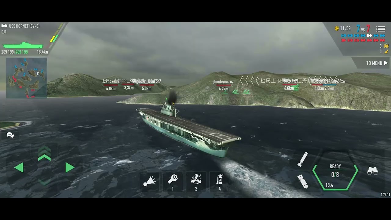 I'm back people . Battle of warships. 