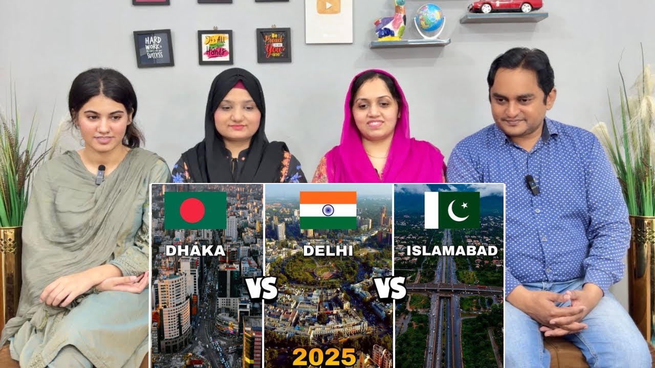 DELHI Vs DHAKA Vs ISLAMABAD Capital Comparison! | India Vs Pakistan Vs Bangladesh Capital Comparison