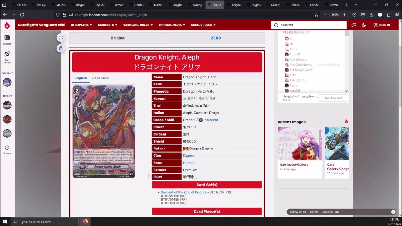 Cardfight!! Vanguard Vintage Tier List - Tier 3 and Tier 3.5