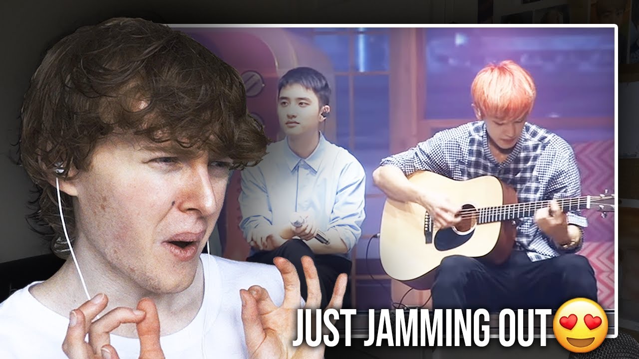 JUST JAMMING OUT! (EXO (엑소) 'Acoustic Medley' | Live Performance Reaction/Review)