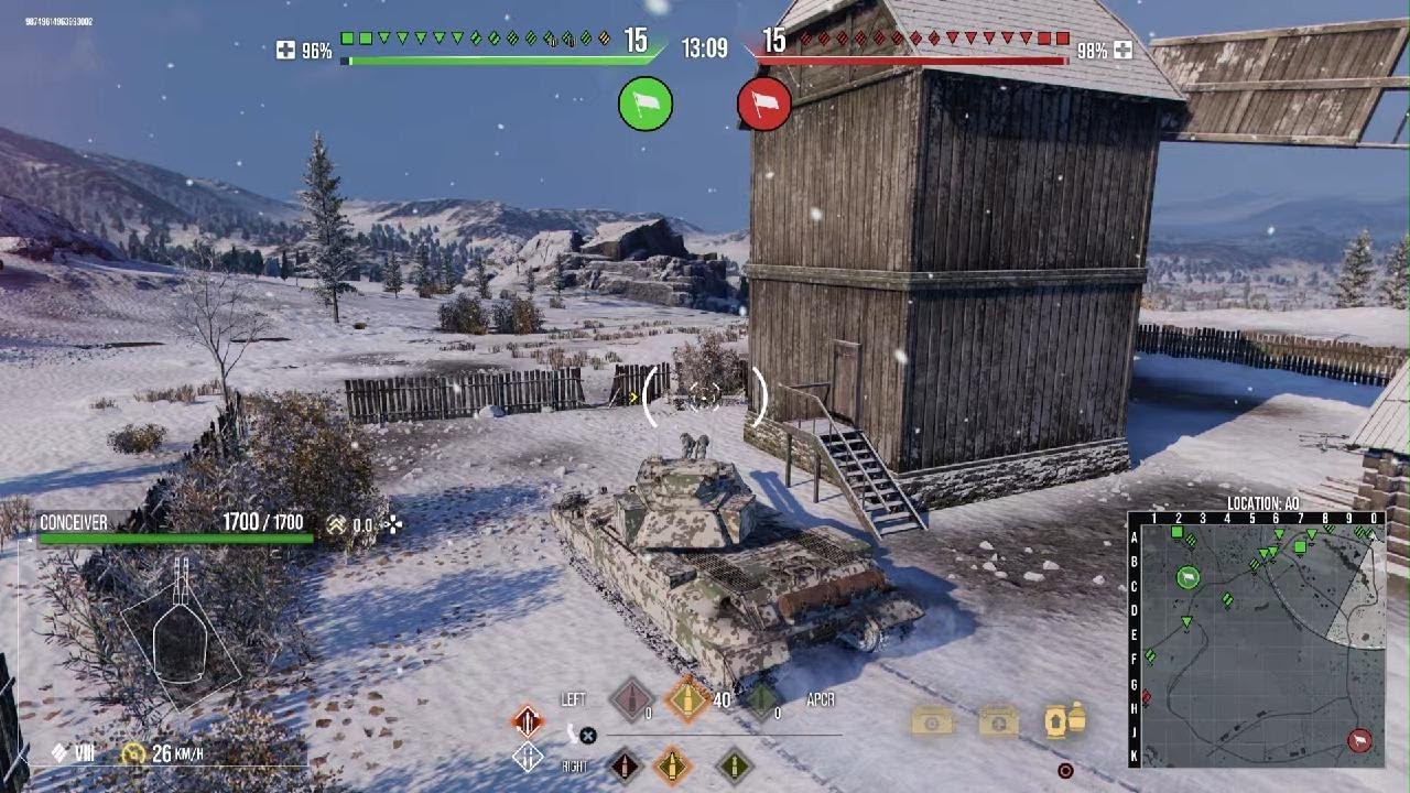 FV227 CONCEIVER - 6,7K PURE DMG - WOT CONSOLE