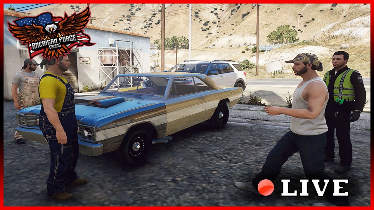 GTA5 RP - RUNNING 4TH JULY MOONSHINE IN THE DODGE DART! - AFG - LIVE STREAM RECAP