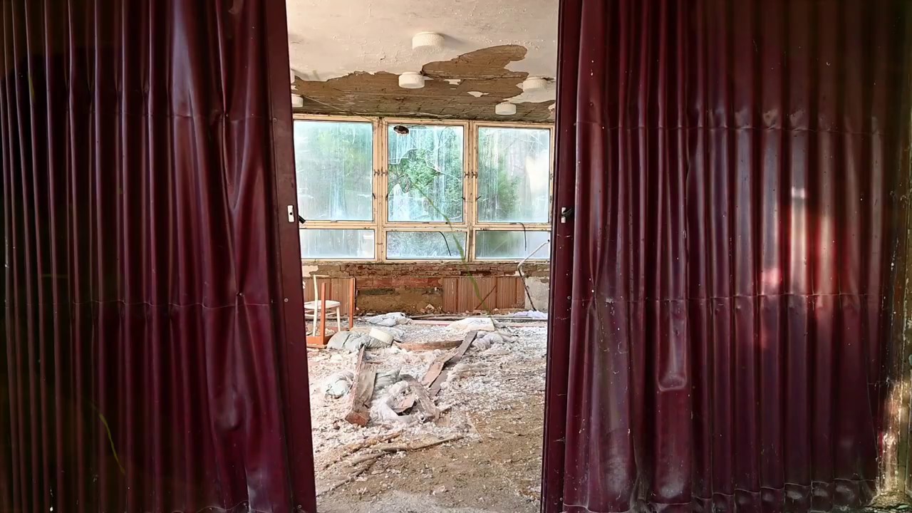 By&scaron;ta k&uacute;pele, Ghost spa town near Kosice, Slovakia - NIKON Z6 cinematic horror movie