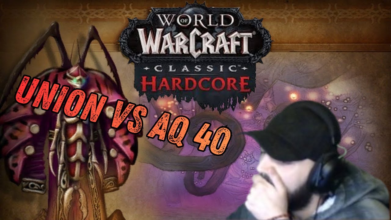 [FR] Mon 1er AQ 40 sur wow HC ! || Union vs AQ 40 ! || HC ||