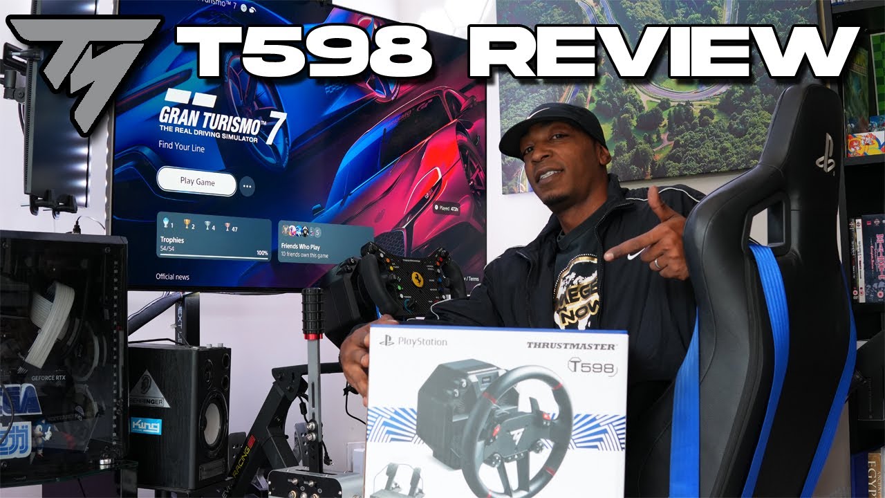 Thrustmaster T598 — [РАСПАКОВКА] и честный обзор GT7! Стоит ли шумихи?