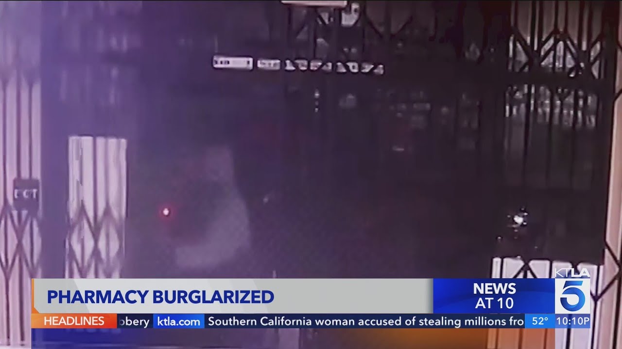 Smash-and-grab thieves hit pharmacy in Norwalk