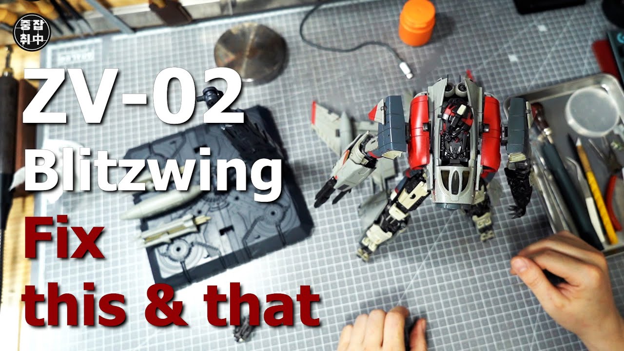 Fix this and that | ZV-02 Blitzwing - Zeta toys