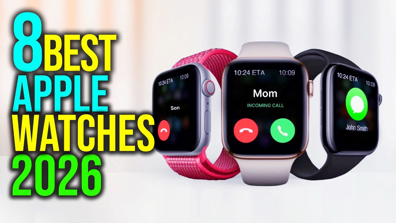 ✅Обзоры лучших Apple Watch 2026 года - Лучшие умные часы Apple