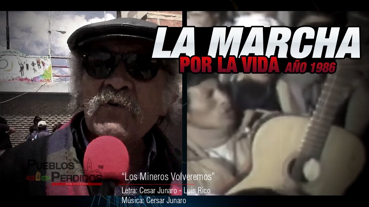LA MARCHA POR LA VIDA  AÑO 1986