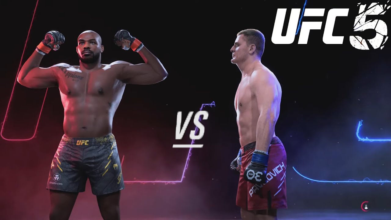 UFC 5 - Jon Jones vs Sergei Pavlovich - CPU vs CPU