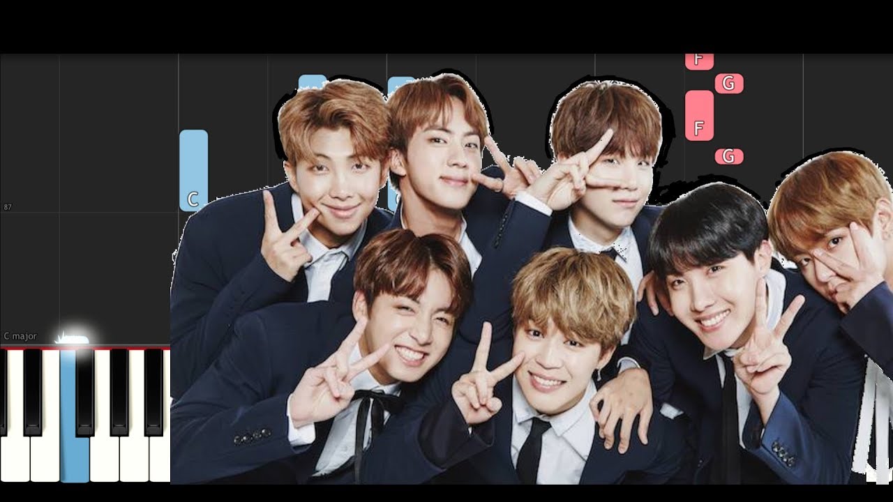 BTS - DIMPLE (Piano Tutorial)