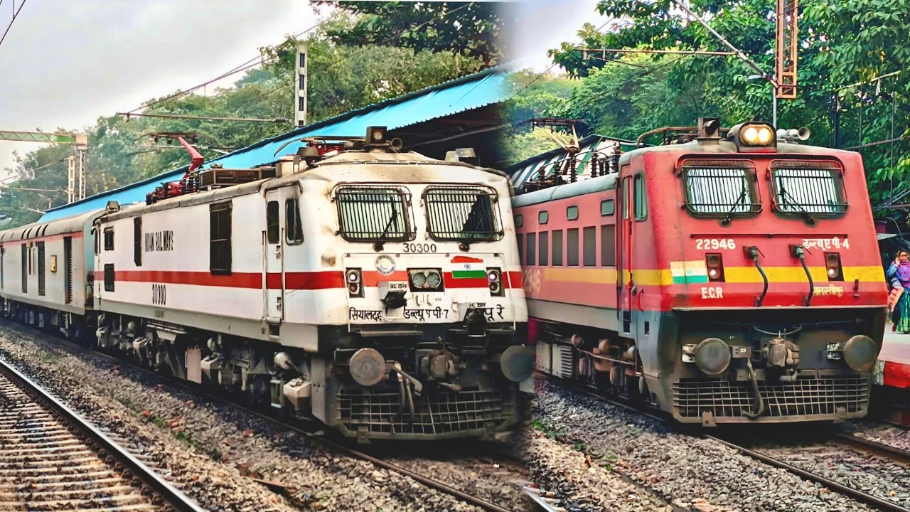 130 KMPH High Speed Train Action 😱 | Bhopal Weekly Express, Aronai SF Express & More