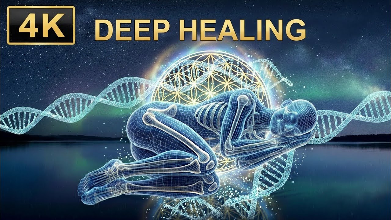Heal While You Sleep | 432Hz Deep Healing Frequency to Stop Overthinking & Repair Cells