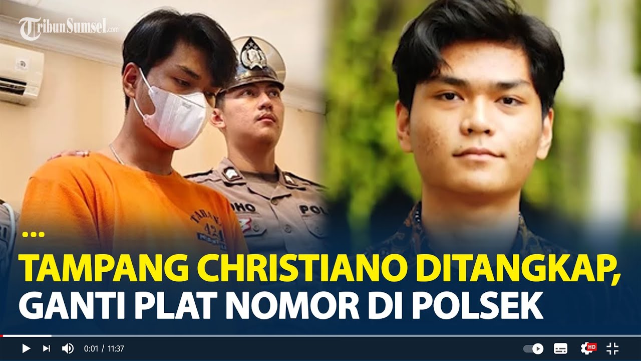 Tampang Christiano Penabrak Argo Mahasiswa UGM Ditangkap, Sempat Ganti Plat Nomor di Polsek