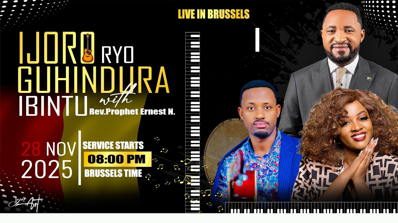 28/11/2025/OVERNIGHT (IJORO RYO GUHINDURA IBINTU)- LIVE IN BRUSSELS WITH  Rev. prophet  Ernest  N.
