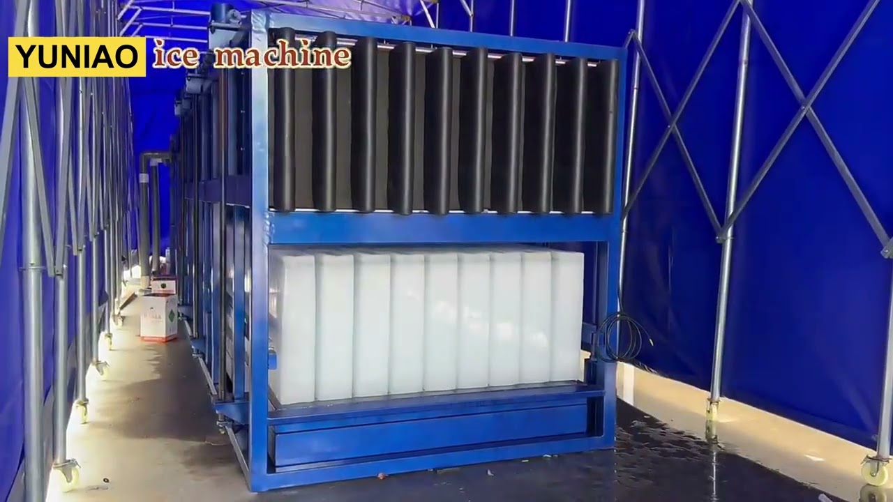 Direct Cooling Ice Block Machine Ice Block Maker for Saudi Arabia 1-60 Tons Per day