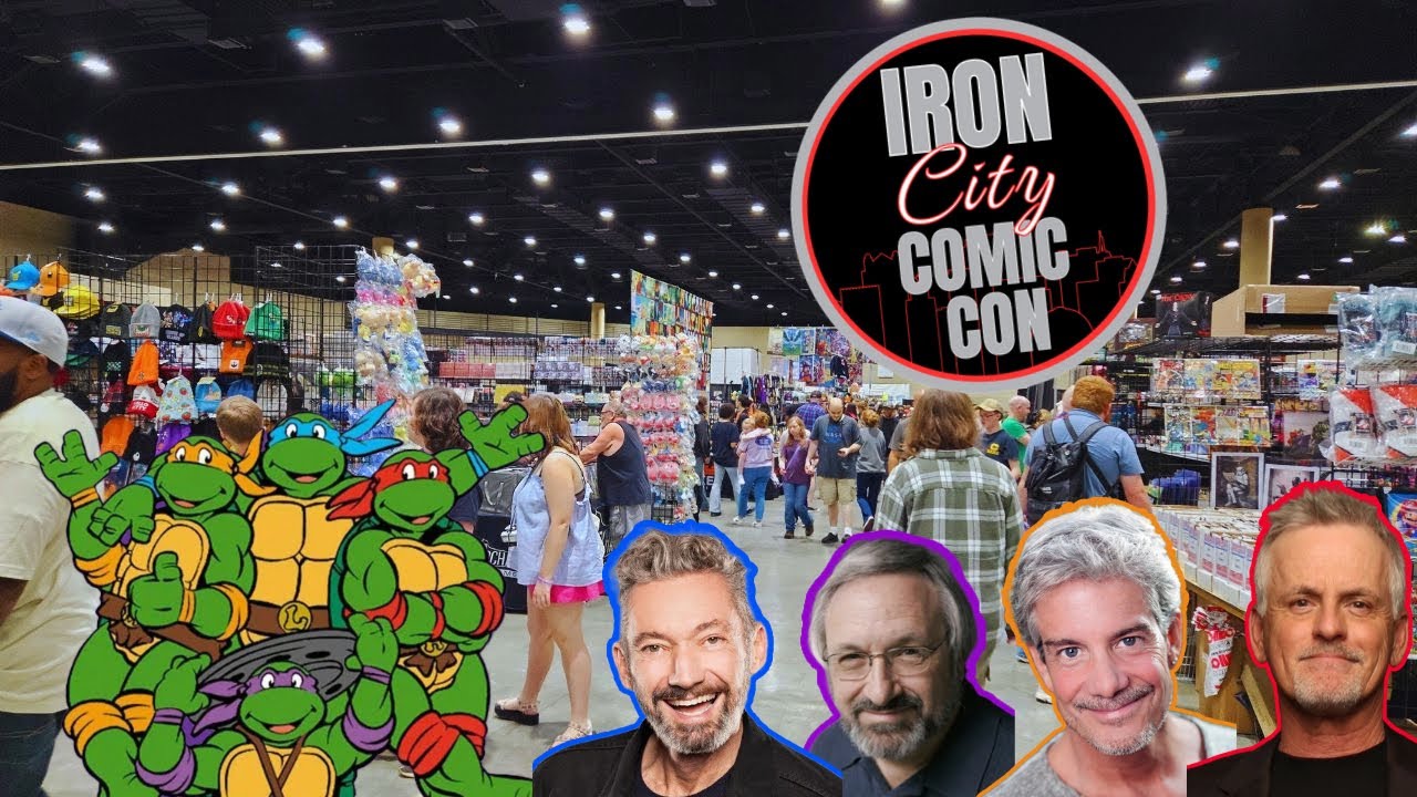 ВЕЛИКОЛЕПНОЕ время на Iron City Comic Con | Черепашки-ниндзя, охота за игрушками и многое другое
