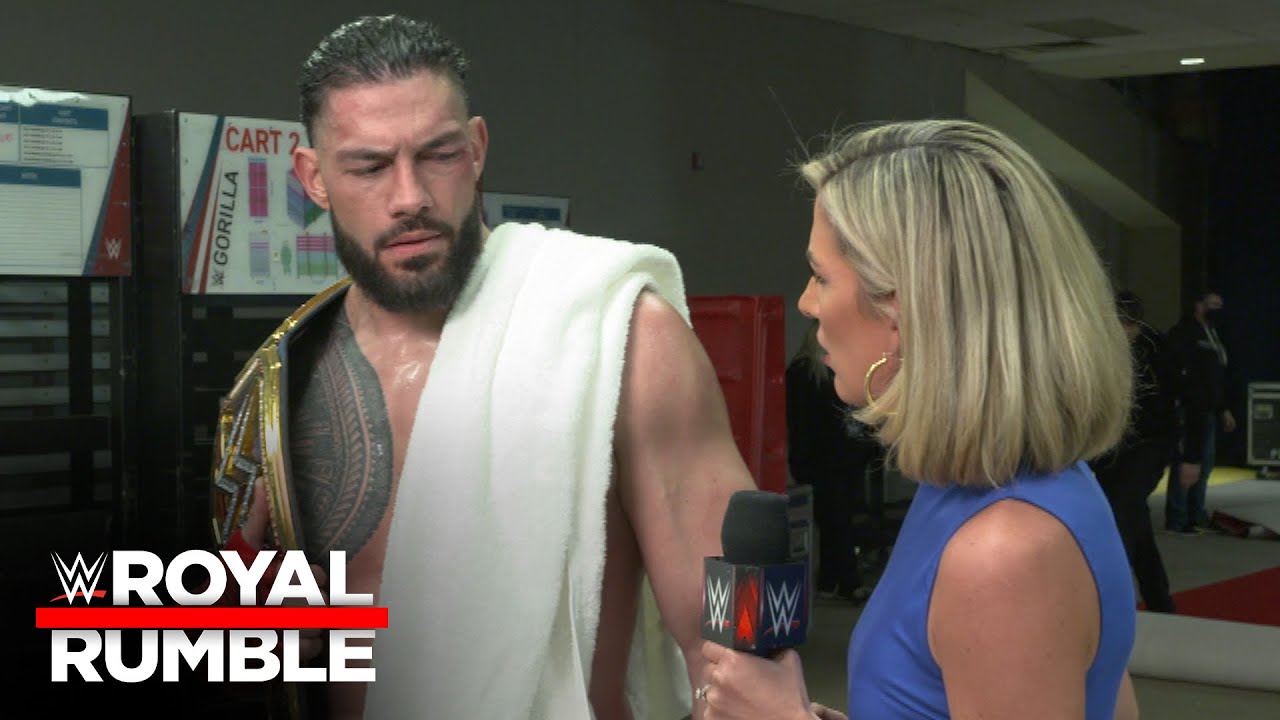 Роман Рейнс отказывается отвечать за нападение: эксклюзивное видео WWE Digital, 29 января 2022 года.