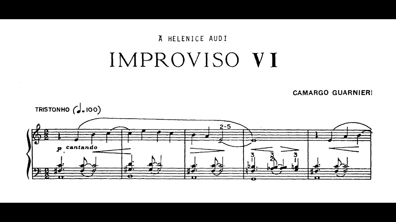 Camargo Guarnieri - Improviso VI (Belkiss Carneiro de Mendonça, piano)