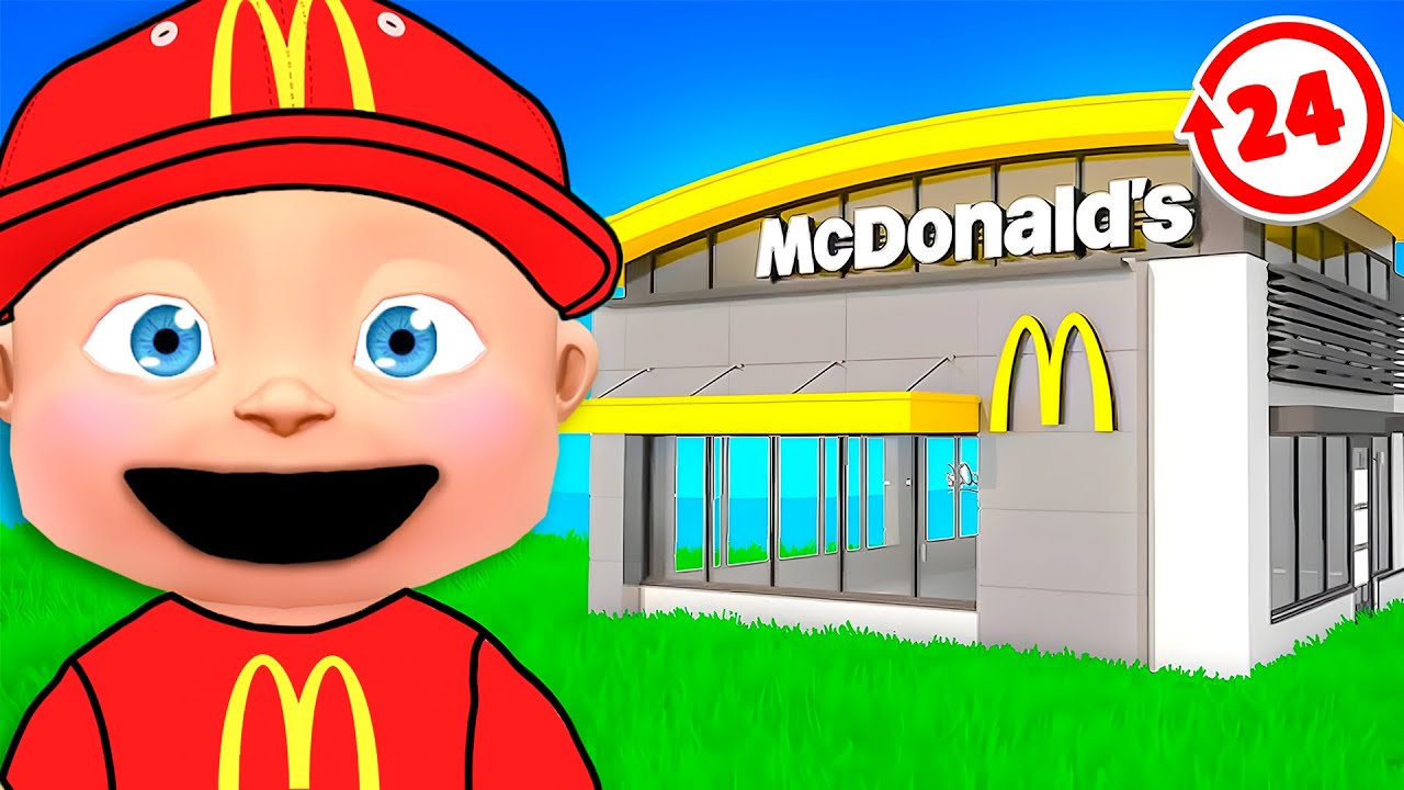 24 SAAT BEBEK HAMBURGERCİ OLDUM!