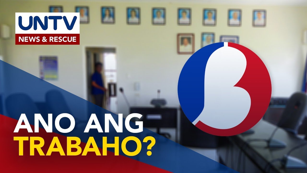 ALAMIN: Ano ang tungkulin ng kapitan at kagawad ng barangay?