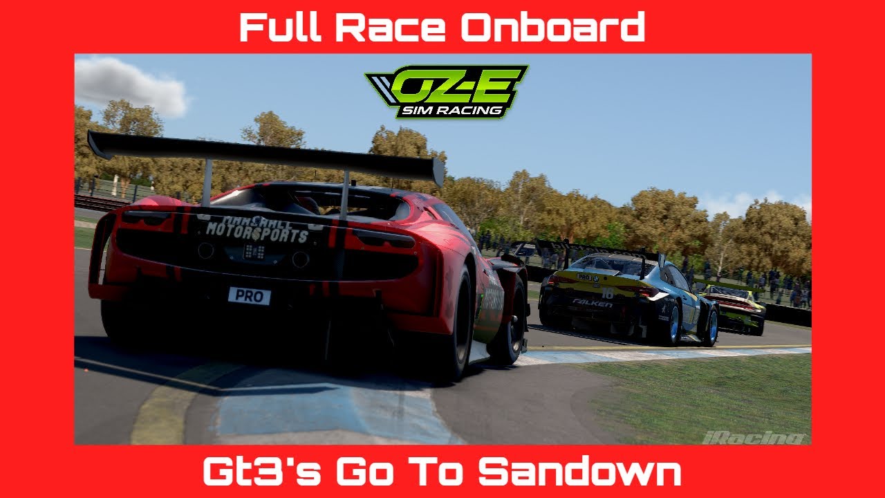 GT3's Go To Sandown