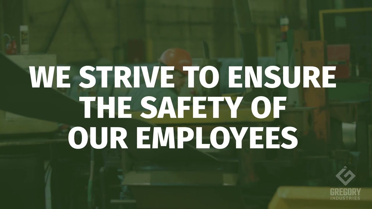 Safety - Gregory Industries