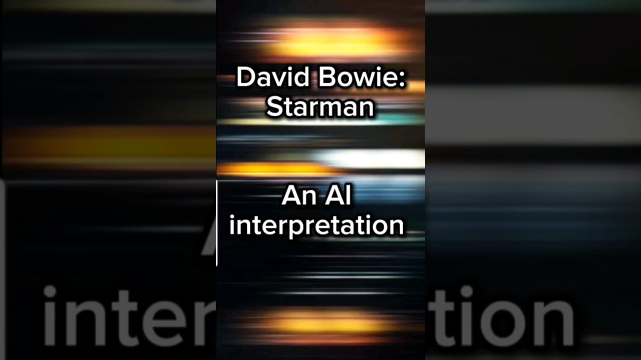 David Bowie: Starman (an AI interpretation) #aiart #aimusicvideos #rock #1970s #lyrics #imagevideo