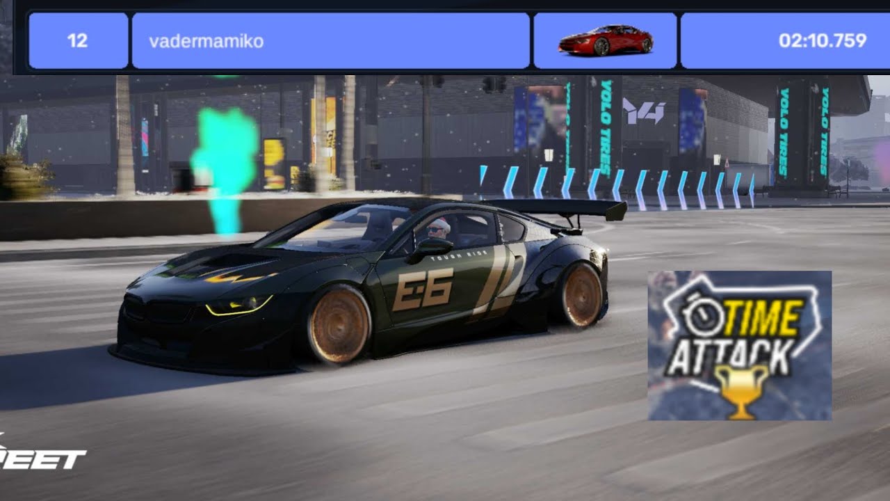 CarX Street - BMW I8 new time attack 