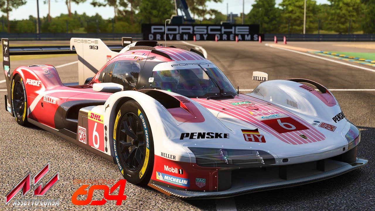 Ле-Ман на грани! - RSS Porsche 963 Мод для Assetto Corsa