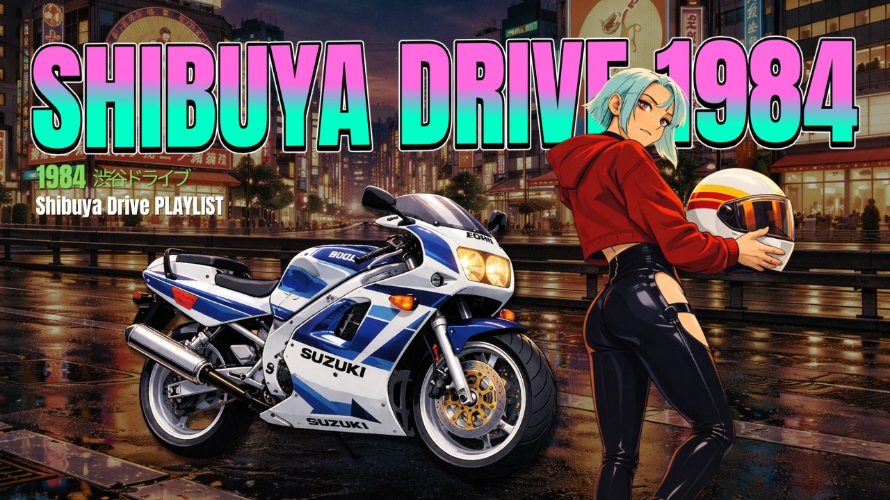 SHIBUYA DRIVE 1984 – Neon Nights & City Pop Dreams 🌃 | 懐かしい日本のシティポップ【Playlist 26】