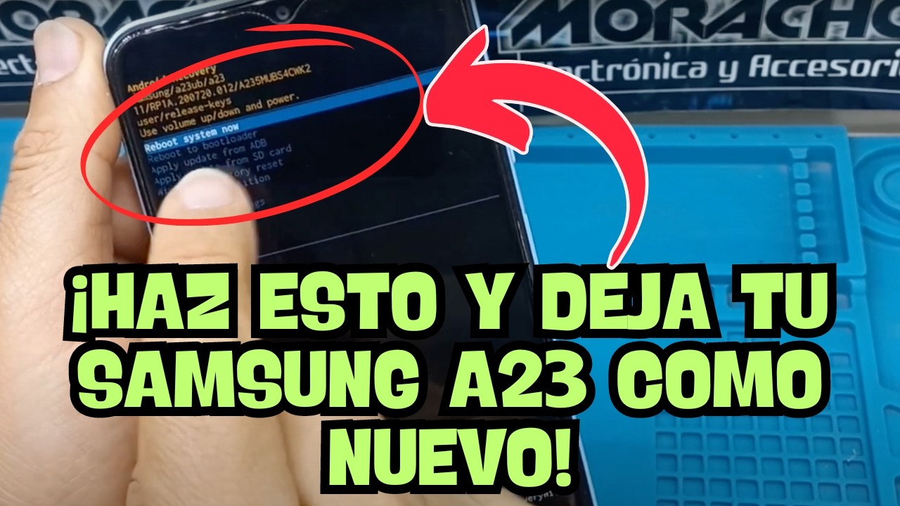 Reinicio o Borrado General SAMSUNG A23 | HARD RESET | TUTORIAL